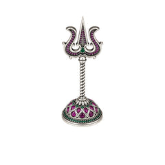 Silver Trishul Stand - 25gm