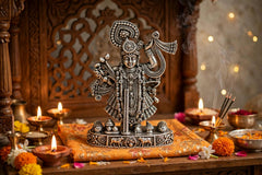 Silver Krishna Idol-156gm
