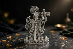 Silver Krishna Idol-156gm