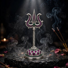 Silver Trishul Stand - 25gm