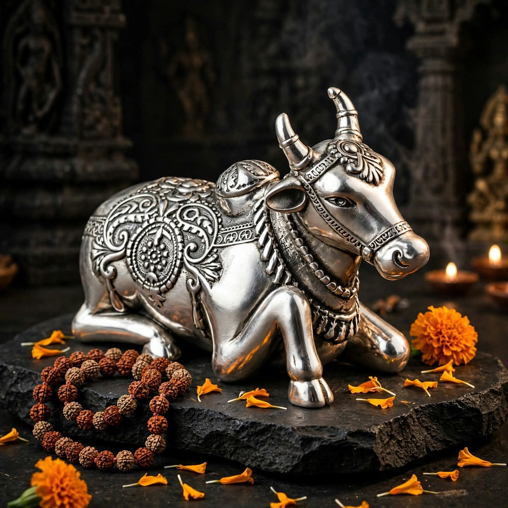 Silver Nandi Idol-42gm