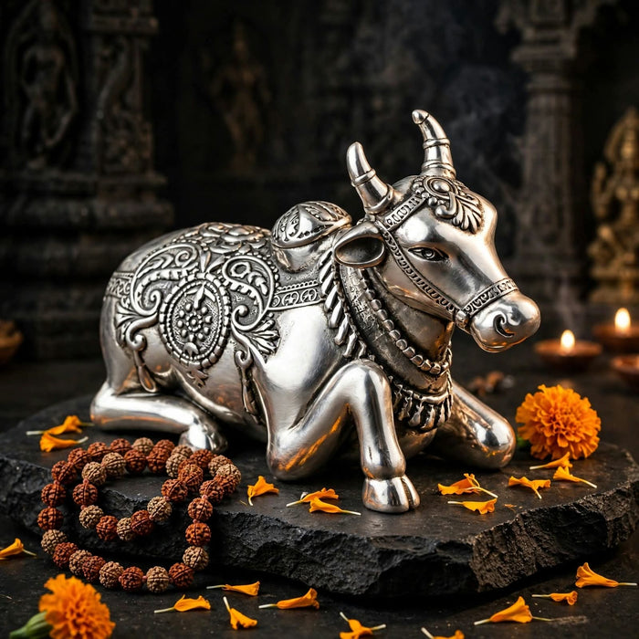 Silver Nandi Idol-42gm
