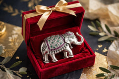 Silver Elephant Idol-44gm