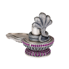Silver Shivling Idol-39gm