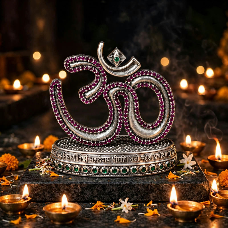 Silver Om Idol-35gm